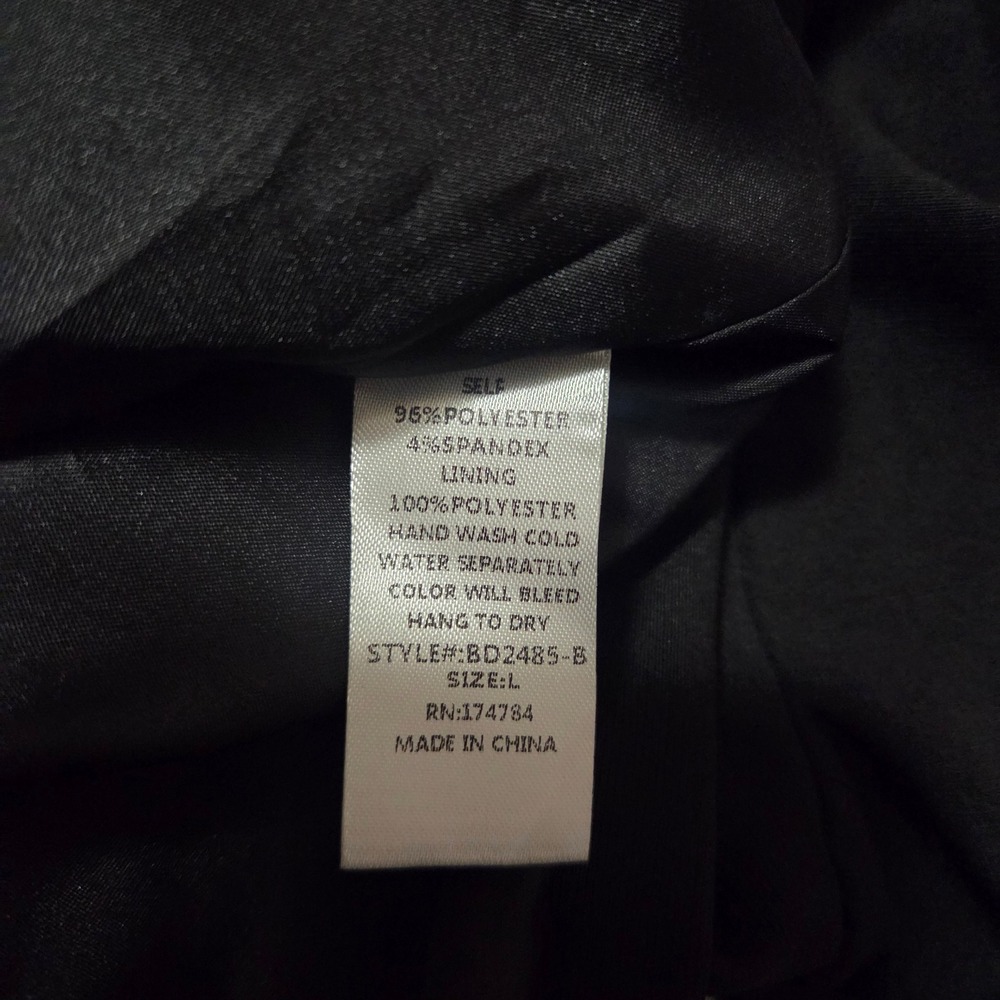 Blithe La Black Double Breasted Power Shoulder Bl… - image 4